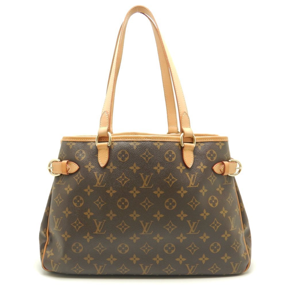 Louis Vuitton Monogram Batignolle Horizontal Tote Bag Brown
